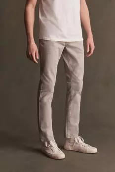 Яркие эластичные джинсы Next, серый