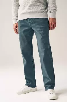 Яркие эластичные джинсы Next, синий