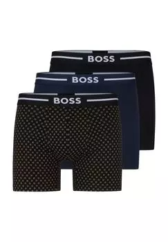 Яркие боксеры для мужчин BOSS, цвет Open Miscella