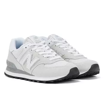 Яркие кроссовки 574 nimbus cloud New Balance, серый
