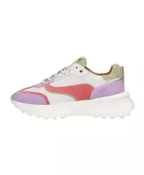 Яркие низкие кеды Fred De La Bretoniere, мультиколор