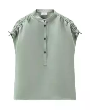 Яркие Рубашка SS24 Woolrich, зеленый