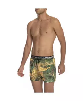 Яркие шорты для плавания с принтом Iceberg, мультиколор