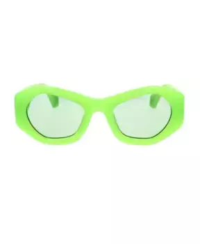 Яркие солнцезащитные очки с геометрическим рисунком e Ambush, зеленый