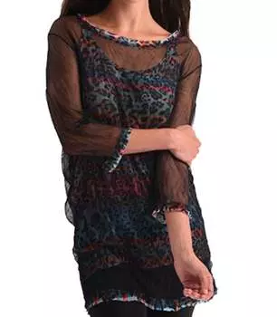 Яркий леопардовый комплект из 2 предметов в разноцветном цвете ANGEL