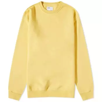 Яркий стандартный классический органический спортивный свитер для экипажа