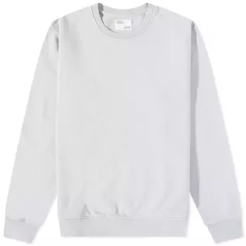 Яркий стандартный классический органический спортивный свитер для экипажа