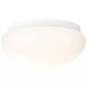 Яркий светодиодный настенный и потолочный светильник Alonzo белый 16см 4.5Вт 486лм теплый белый 3000К BRILLIANT