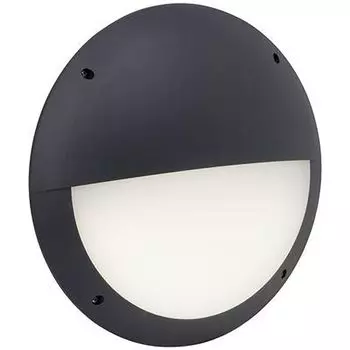 Яркий светодиодный настенный светильник для наружного освещения Ballina белый/черный IP65 30см 12Вт 805лм нейтральный белый 4200K BRILLIANT