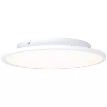 Яркий светодиодный потолочный светильник Buffi white 35 см, теплый белый, 24 Вт BRILLIANT