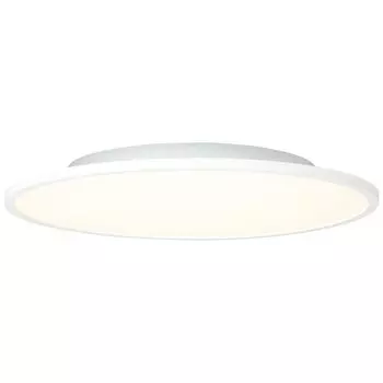 Яркий светодиодный потолочный светильник Buffi white 45 см, теплый белый, 32 Вт BRILLIANT