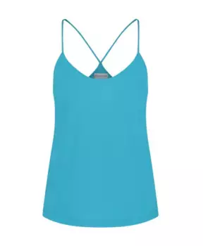 Яркий топ из технического джерси Jane Lushka, синий