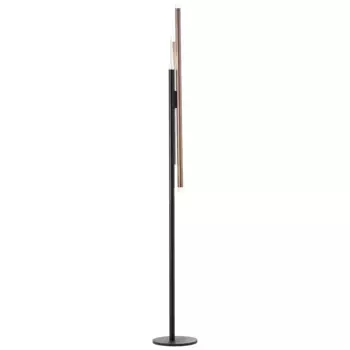 Яркий торшер «Cembalo», 3 лампочки, торшер с ножным диммером, 2100 люмен 3000 Кельвин, теплый белый, высота 1,5 м Brilliant