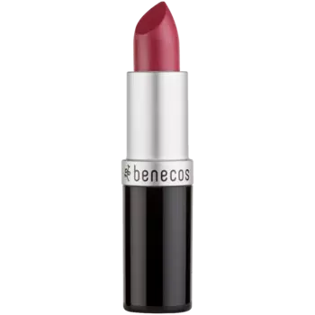 Ярко-розовая кремовая помада Benecos, 5 гр