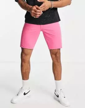 Ярко-розовые шорты облегающего денима ASOS DESIGN