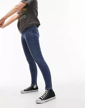 Ярко-синие джинсы Topshop Hourglass Jamie