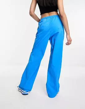 Ярко-синие широкие брюки-парашюты JXX