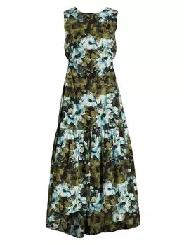 Ярусное платье Blishagz с вырезами Gestuz, синий