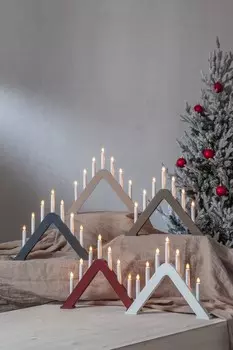 Ярвский подсвечник Star Trading, бежевый