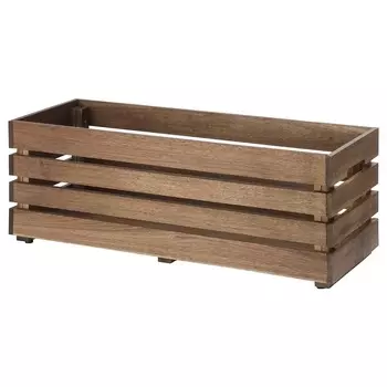 Ящик для цветов Ikea Stjarnanis, 75x27 см, акация