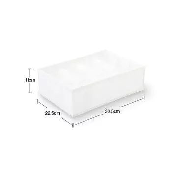 Ящик для хранения Muji из нетканого материала, белый