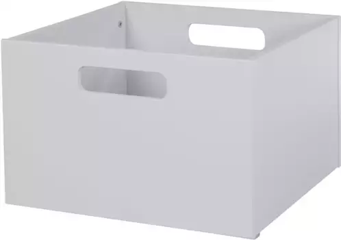 Ящик для хранения roba "серый", деревянный; Органайзер для игрушек 42х26х38 см, серый