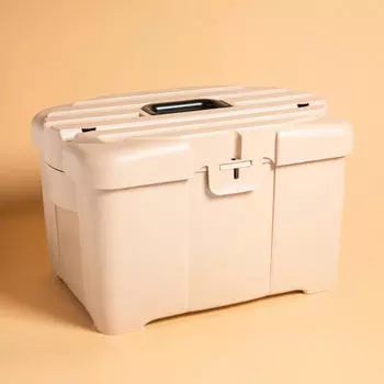 Ящик Fouganza GB 700 для хранения щеток для лошади, черный