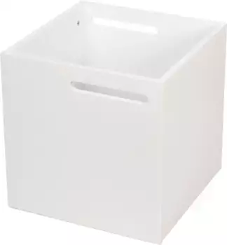 Ящик для хранения TemaHome "Берлин", с ручками для транспортировки, доступны разные цвета 34х34х34 см, белый
