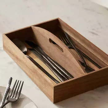 Ящик для хранения Zara Home Acacia, коричневый