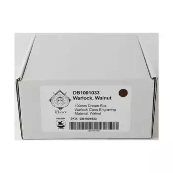 Ящик мечты чернокнижника - орех, D&D Class Dream Boxes