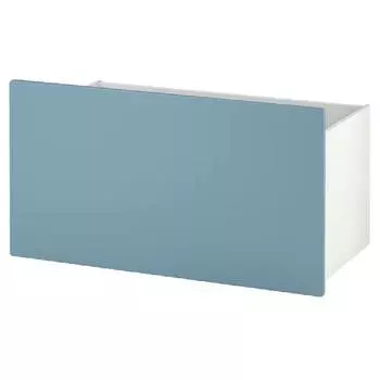 Ящик на колесах Ikea Smastad 90X49X48 см, синий
