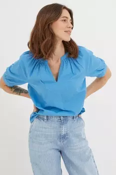 Ясеневая блузка Fatface Fat Face, синий