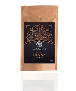 Yasmeen, Натуральная хна - краска для волос, 100 г