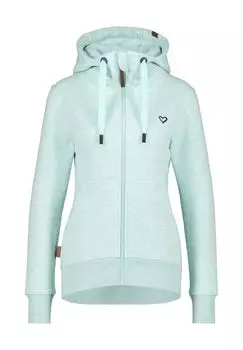 YasminAK Толстовка с капюшоном ALIFE AND KICKIN, цвет Ice Mint Melange