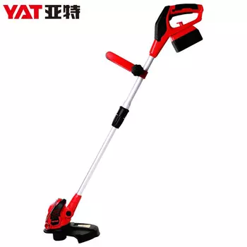 YAT YT7403 20 В литиевая батарея газонокосилка бытовая литиевая батарея газонокосилка кусторез с 1 батареей и 1 зарядкой