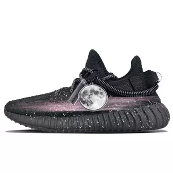 Yeezy Boost 350 Кроссовки Lifestyle унисекс с низким верхом, черный, белый, розовый Adidas Originals