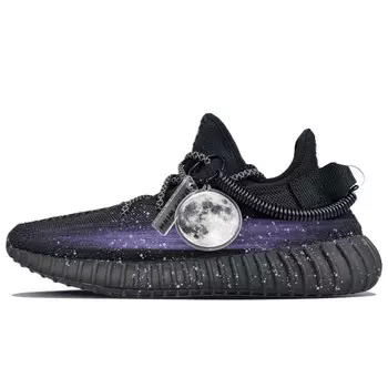 Yeezy Boost 350 Кроссовки Lifestyle унисекс с низким верхом, черный, белый, серый Adidas Originals