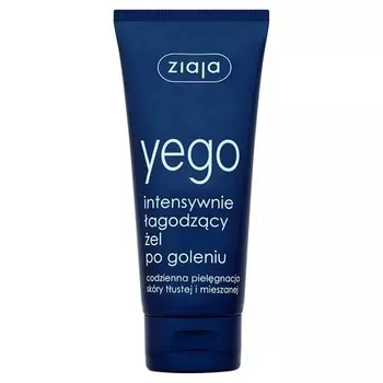 Yego гель после бритья для мужчин 75 мл, Ziaja