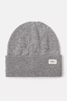 YELA HAT шапка из смесовой шерсти Pepe Jeans, серый