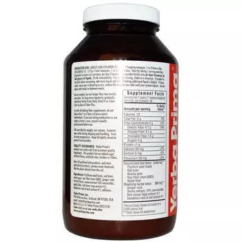 Yerba Prima Порошок волокно плюс пряный яблочный вкус 340 г (12 унций)