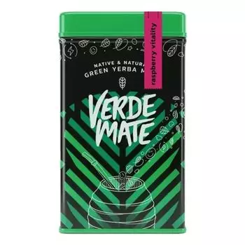 Yerbera — Verde Mate Green Raspberry Vitality банка 0,5 кг