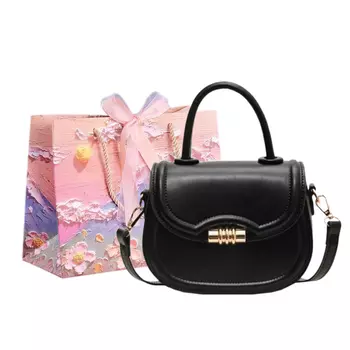 Yilv Yi Brigade Women Shoulder Bag, Черный