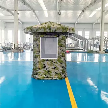 Yjhome охранная коробка надувная палатка непромокаемая охранная тент одинарная 1,5*1,5*2*2,4 м