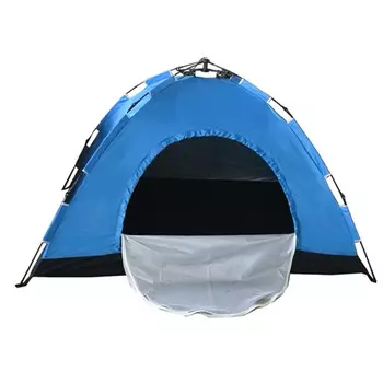 Yjhome туристическая палатка автоматическая уличная палатка для кемпинга двойная небесно-голубая палатка