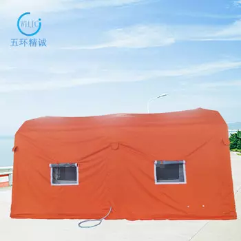 Yjhome уличная спасательная надувная палатка полевая команда пожаротушения 10 квадратных метров