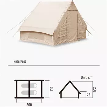 Yjhome ветровая надувная палатка, оборудование для кемпинга, утолщенная уличная надувная палатка 300*210*200 см, ткань Оксфорд