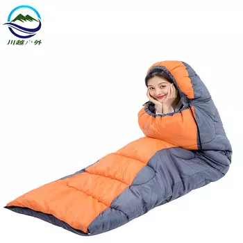 Yjhome водонепроницаемый спальный мешок для кемпинга весна, лето, осень и зима, спальный мешок для четырех сезонов, обеденный перерыв, домашний спальный мешок для отдыха, 1100 г