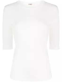 YMC футболка Charlotte из органического хлопка, белый