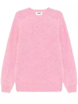 YMC свитер Suedehead, розовый