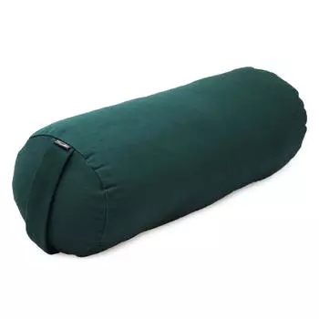 YOGISHOP.COM Подушка для йоги - круглая - винтаж - хлопок - базовая, берлинская лазурь